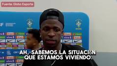 Vinicius: "Queremos pedir perdn a la aficin"