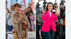 Elecciones Edomex 2023: Delfina Gómez y Alejandra del Moral ya votaron