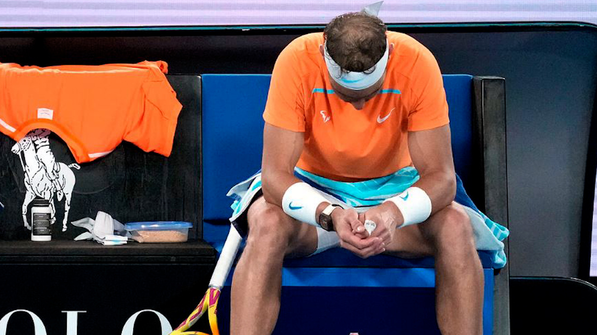 Open de Australia 2023: Rafa Nadal se despide de Australia ante McDonald  con una lesión en la cadera