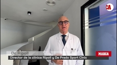La opinión del doctor Ripoll sobre la lesión de Portu