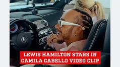 Lewis Hamilton stars in Camila Cabello's epic "Dade County Dreaming" music video