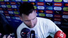 Messi: "Tuve molestias en el abductor y no me sent suelto del todo"