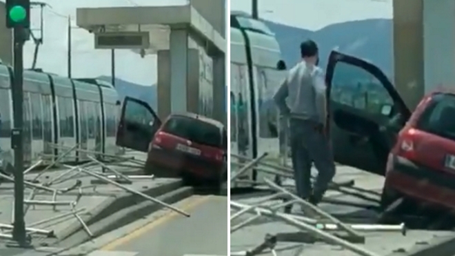 El narrador más viral de un accidente en Granada: "¡Lleva ...
