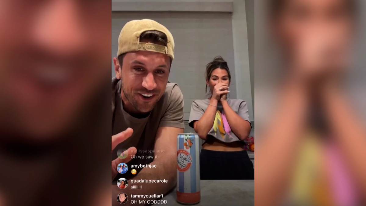 Naked man crashes Jordan Rodgers and Jojo Fletcher Instagram live session