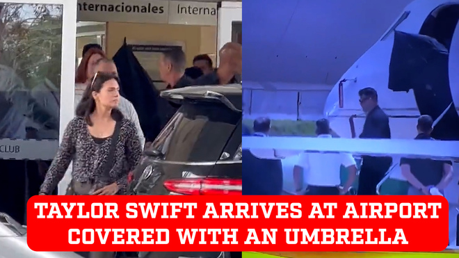 Taylor Swift arrives in Argentina for her 'Eras Tour' hidden