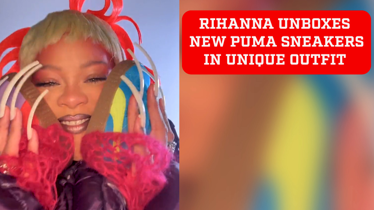Rihanna puma sneakers meme sales