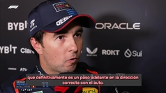 Checo Pérez tras primeras pruebas con el RB20: "Definitivamente es un paso adelante"