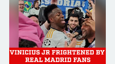 Vinicius Jr frightened by Real Madrid fans' reaction to Champions League triumph