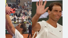 Rafael Nadal regresa triunfante como hroe en Roland Garros