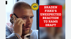 Braden Fiske's surprising response to being drafted by the Los Angeles Rams
