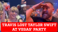 Travis Kelce perdi a Taylor Swift en una fiesta, pero una cancin los uni