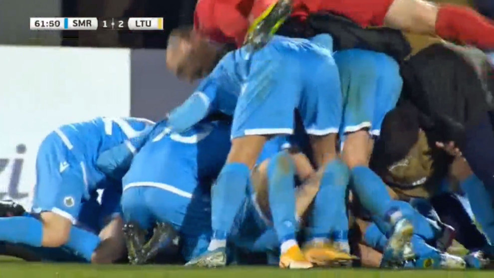 San Marino celebra cada gol como si fuera un ttulo... aunque sea en amistosos!