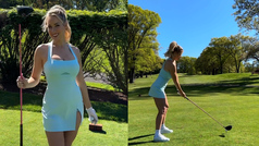 Paige Spiranac invites fans to 'play a hole' with her: "It's so much fun"