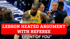 LeBron James' heated argument with NBA referee leaked audio after Denver loss