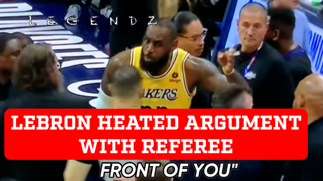 LeBron James expresses frustration after the Nuggets swept the Lakers ...