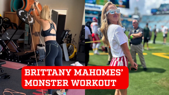 Brittany Mahomes back with another impressive workout... Will Taylor ...