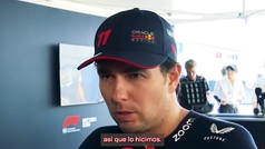 Checo Pérez tras abandonar el GP de Japón: "Fue un desastre"