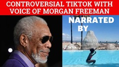 Morgan Freeman "narrates" video of niece spending his money on TikTok