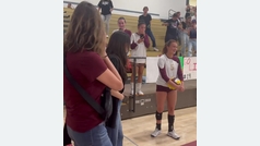 Selena Gomez surprises high school volleyball team