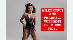 Pharrell Williams and Miley Cyrus premiere video for their new collaboration "Doctor (Work It Out)"