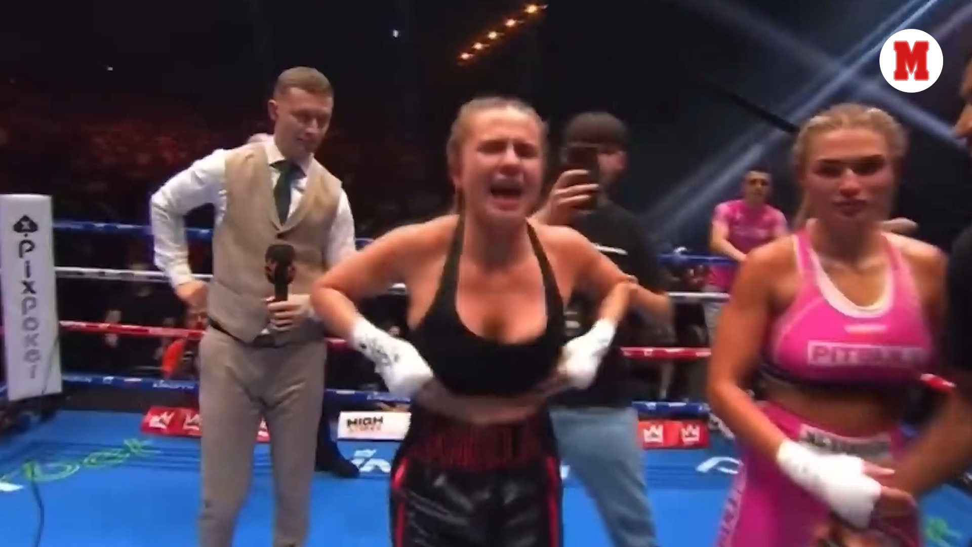 Hd George St Bf - Boxing: Daniella Hemsley's boyfriend reveals she always wanted to make an  impact after X-rated boxing celebration | Marca