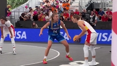 Victoria de Espaa 3X3 ante Azerbaiyn en su primer choque de la Copa Europa