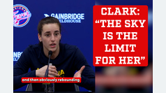 Caitlin Clark praises her teammate before facing the Aces: "The sky is the limit for her"