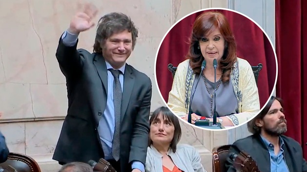 Javier Milei es proclamado por Cristina Fernández como Presidente de la República de Argentina
