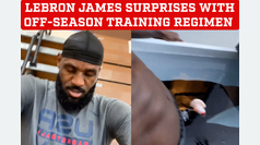 LeBron James surprises with off-season training regimen 