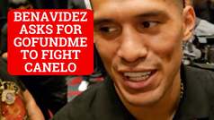 David Benavidez asks fans to make a GoFundMe to raise money for Canelo fight