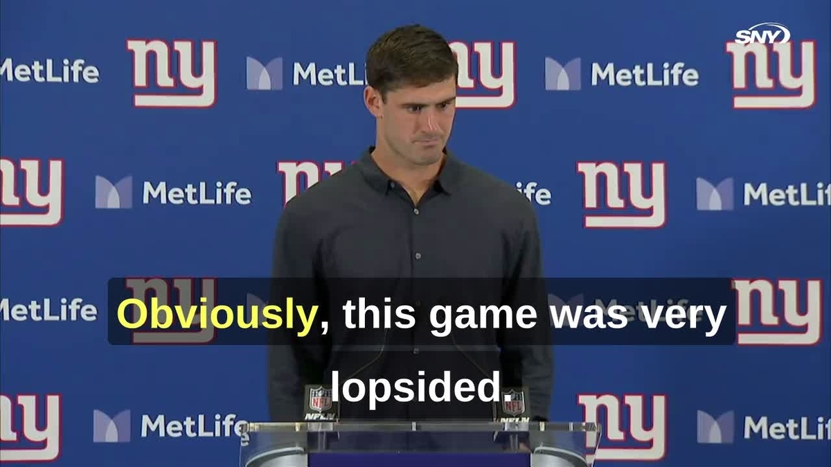 Giants' Daniel Jones: 40-0 Loss to Cowboys Not Who 'We're Capable of Being', News, Scores, Highlights, Stats, and Rumors