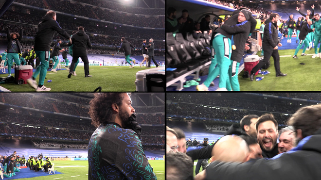 Real Madrid: Alaba: «¿La silla? Con una remontada tan espectacular te puedes volver loco»
