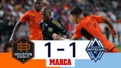 Points are distributed | Houston 1-1 Vancouver | Goals and highlights | MLS