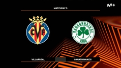 Villarreal 3-2 Panathinaikos: resumen y goles | Europa League (J5)