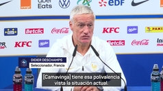 Deschamps: "Camavinga es centrocampista pero hoy es quien me da más garantías de lateral"