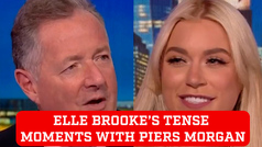 The tensest moments from Piers Morgan's interview with Elle Brooke