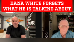 Dana White forgets what he is talking about during UFC interview