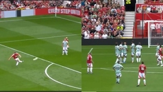 Y Rooney volvi a levantar un Old Trafford! Golazo en un partido de leyendas