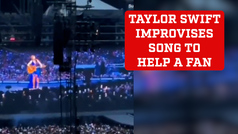 Taylor Swift improvises new song as fan receives urgent medical help