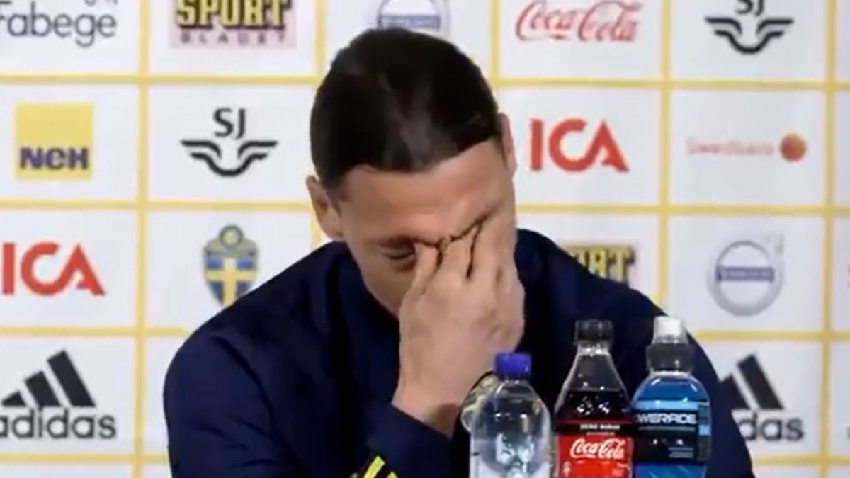 Ibrahimovic in tears
