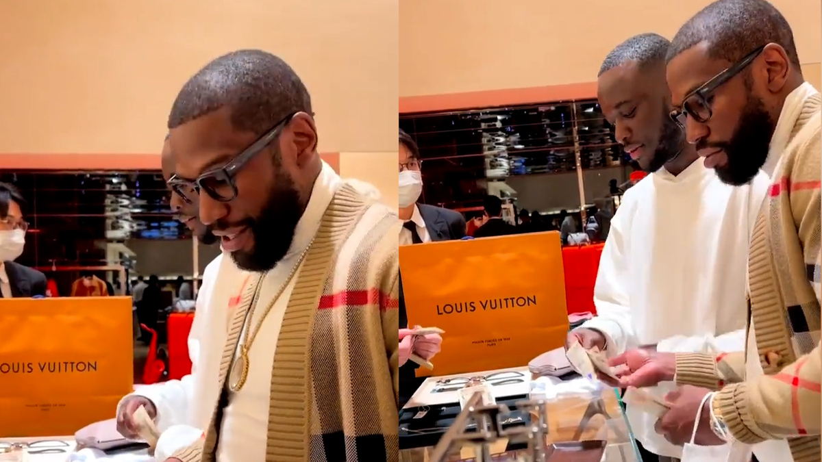 Floyd Mayweather Shows Off His Expensive Louis Vuitton Bags