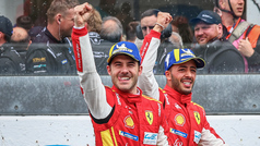 Molina, emocionado tras ganar en Le Mans: "Ya me podr�a retirar tranquilo"