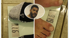 Hulk pierde casi 6 kilos de peso en un partido y el Atlético Mineiro lo demuestra