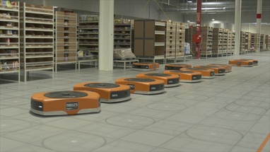 robot de fabrica amazon