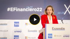 Calviño: "El impacto máximo de los fondos europeos se va a alcanzar en 2023-2025"