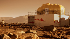 Así son las casas diseñadas para vivir en Marte