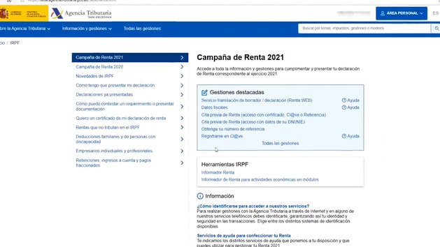 Renta 2021: ¿Cómo obtener la referencia con la casilla 505 de Renta ...