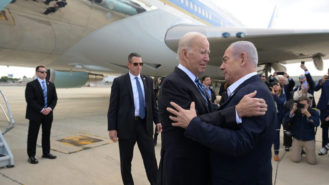 Biden respalda la versin de Israel sobre el ataque al hospital: «Parece que ha sido la otra parte»