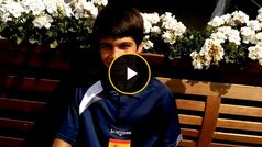 Carlos Alcaraz con 12 años: su ídolo, su torneo favorito...