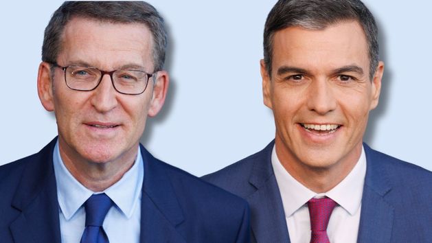 Así fue el minuto de oro del cara a cara entre Sánchez y Feijóo ...
